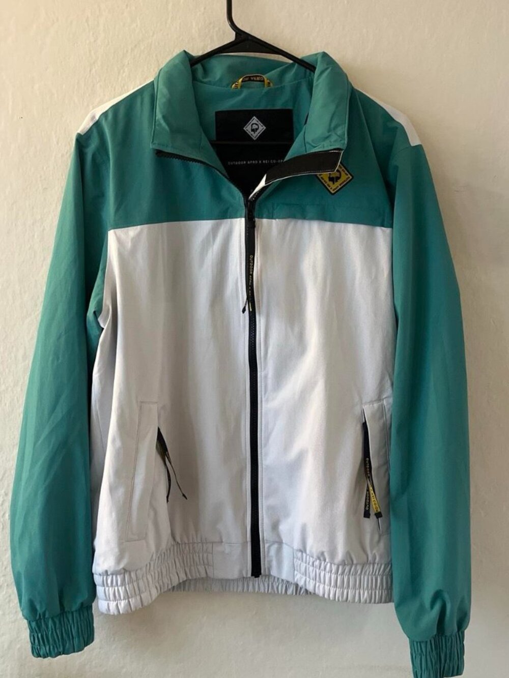 REI Co-op x Outdoor Afro Colorblock Windbreaker Jacket